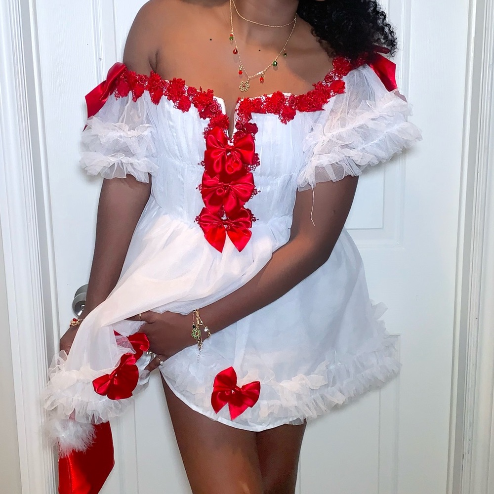 DollsKill WINTER ROSE MINI DRESS - Picture 3 of 6